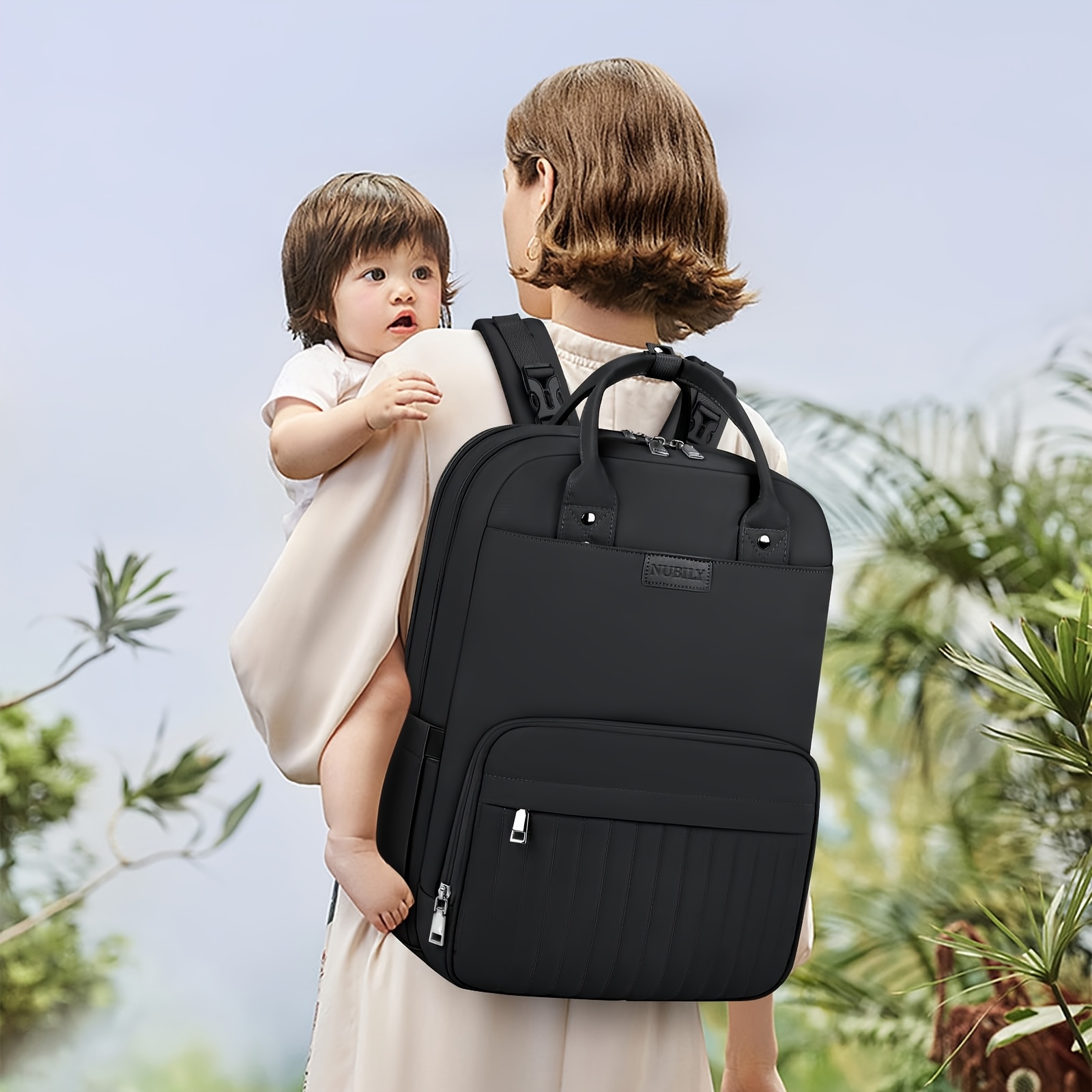 NEWHEY Changing Bag Backpack w - огляд і ціна Backpack Diaper Bag
