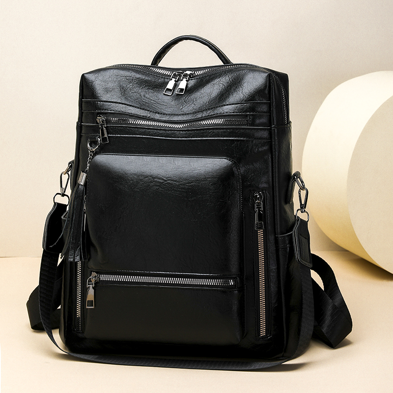 Vintage Leather Look Backpack  - огляд і ціна Leather Backpack Vintage