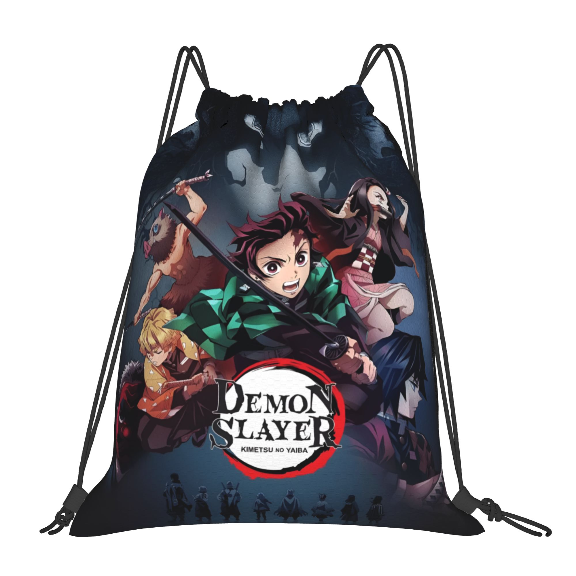 Custom D-Demons Slayers Drawst - огляд і ціна Drawstring Gym Bag